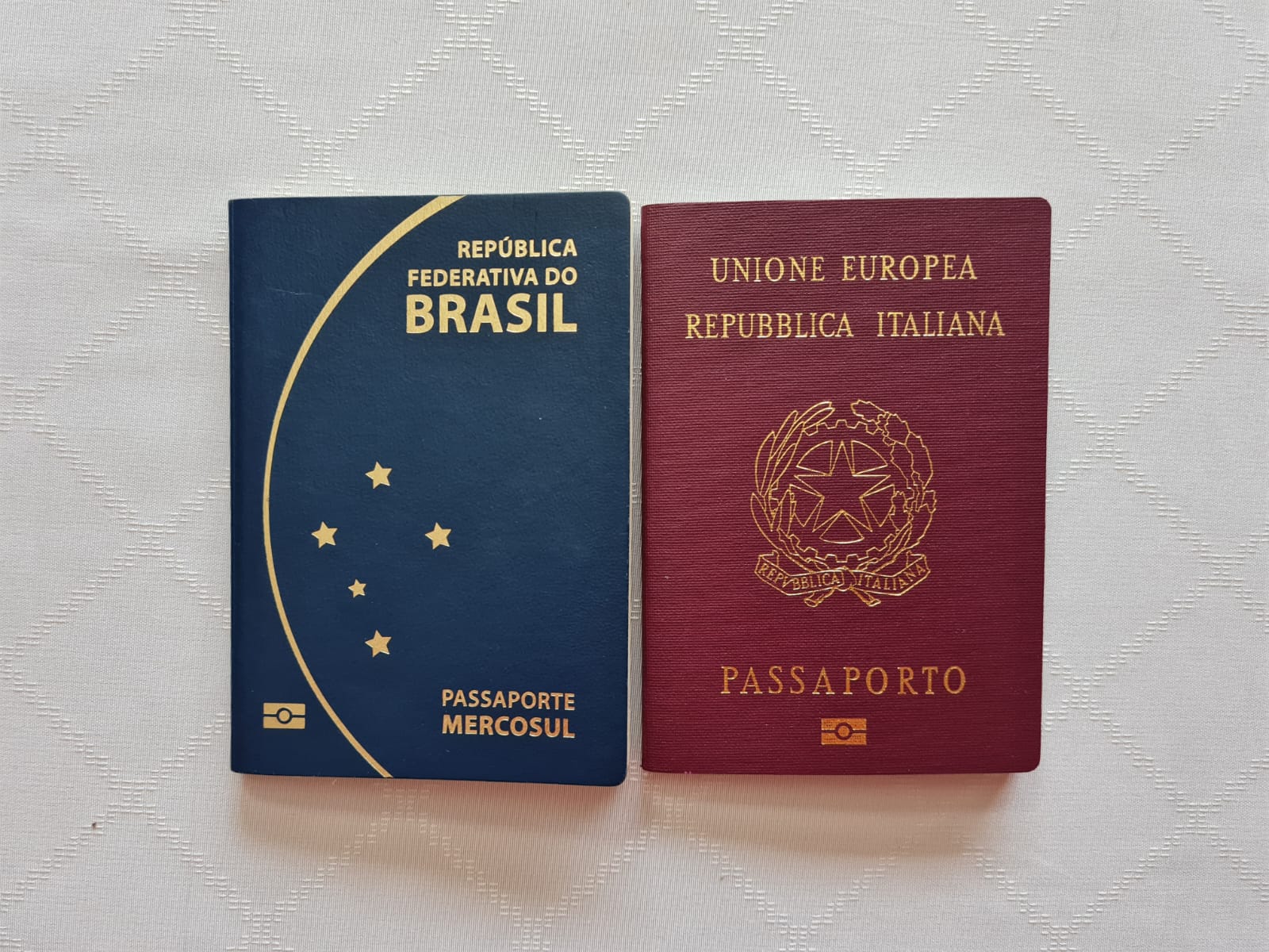 República italiana. passaporte de serviço de um oficial