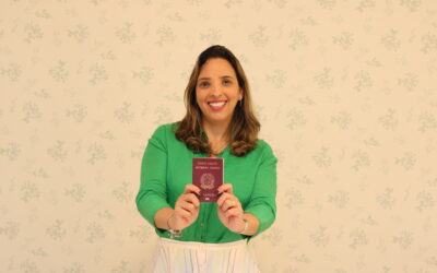 Meu tão sonhado passaporto!